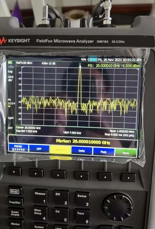 解析Keysight N9918A 26.5GHz矢量网络分析仪的瀑布图、供需与二手交易生态